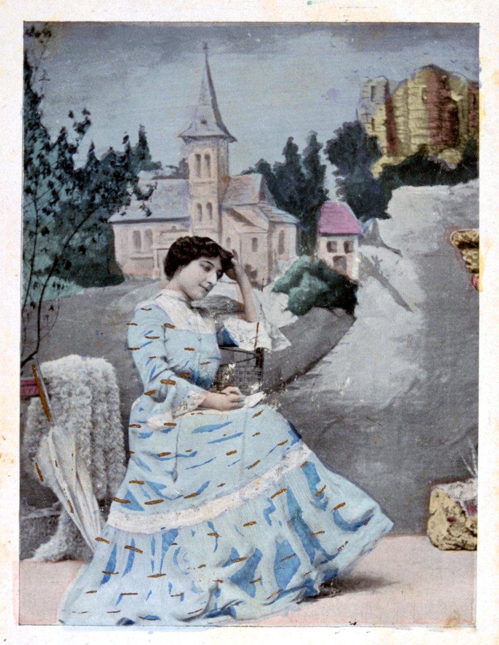 بطاقة بريدية فرنسية ، c1900 بواسطة غير معروف