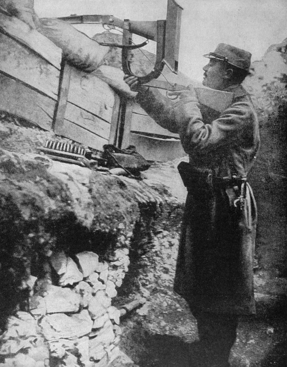 بندقية المنظار الفرنسي ، 1915 بواسطة غير معروف