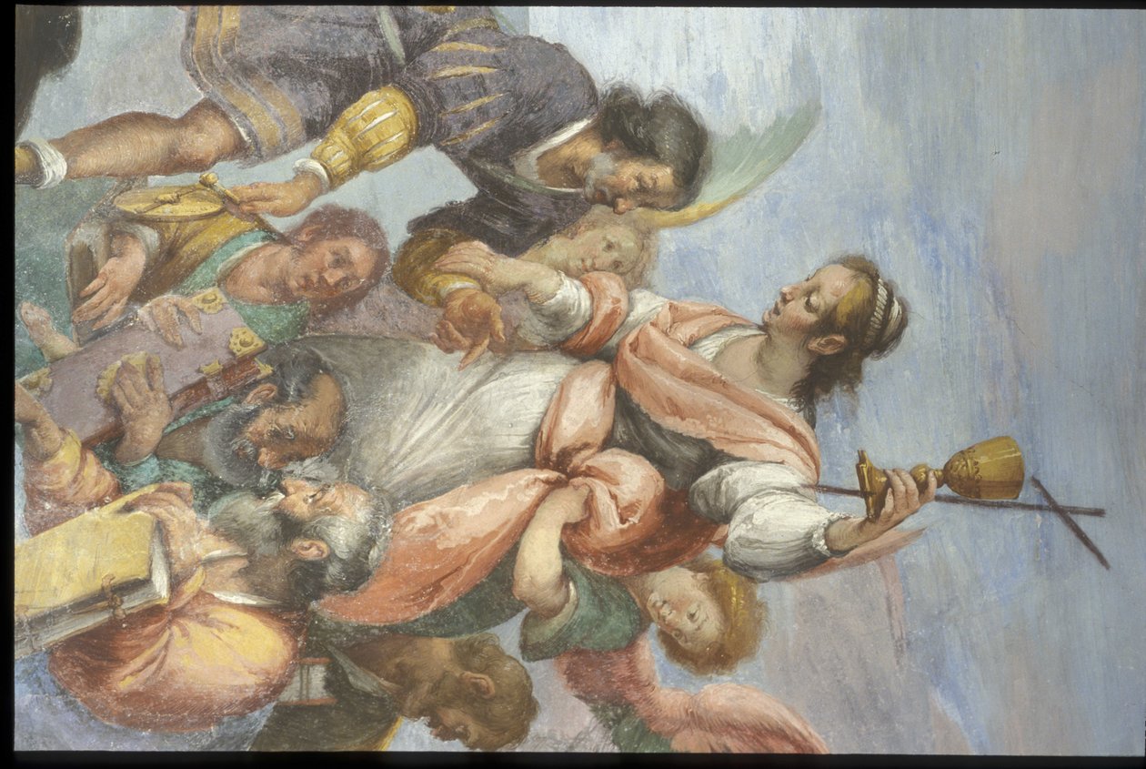اللوحات الجدارية في Palazzo Lomellino ، جنوة ، ليغوريا ، إيطاليا بواسطة غير معروف
