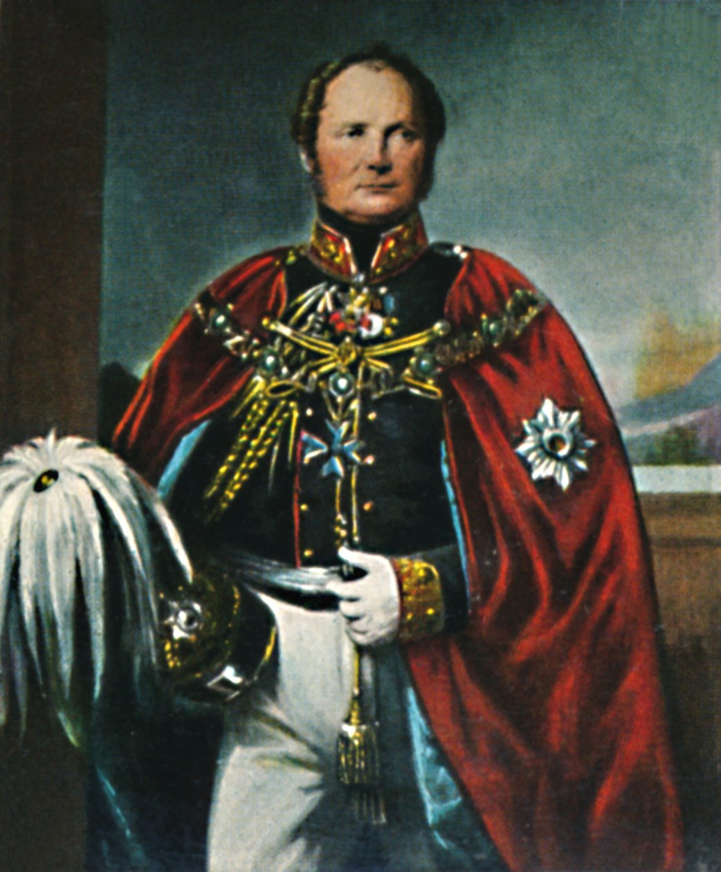 فريدريش فيلهلم الرابع .1795-1861. - رسم للأب كروغر 1934. بواسطة غير معروف