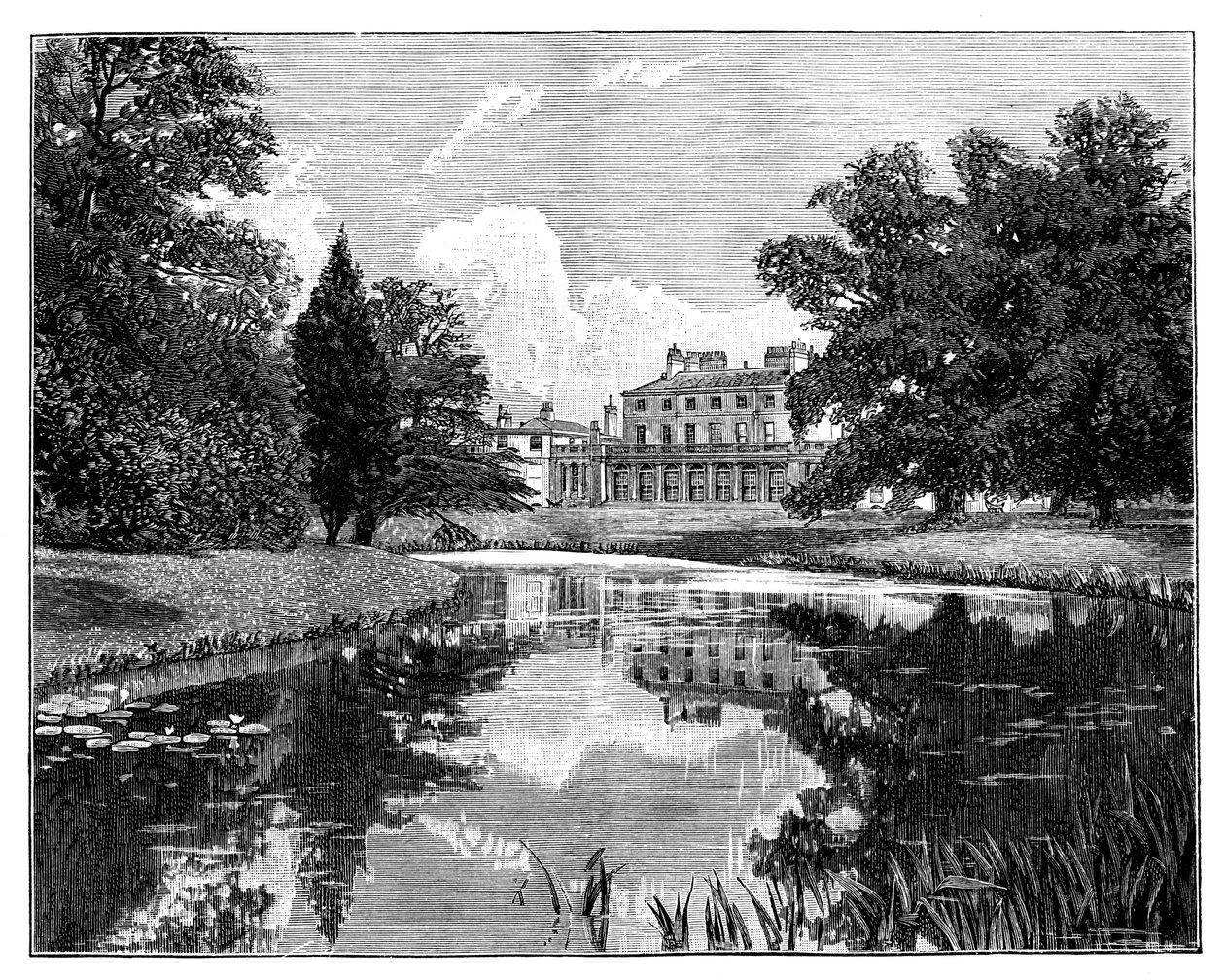 Frogmore House ، بالقرب من قلعة وندسور ، بيركشاير بواسطة غير معروف