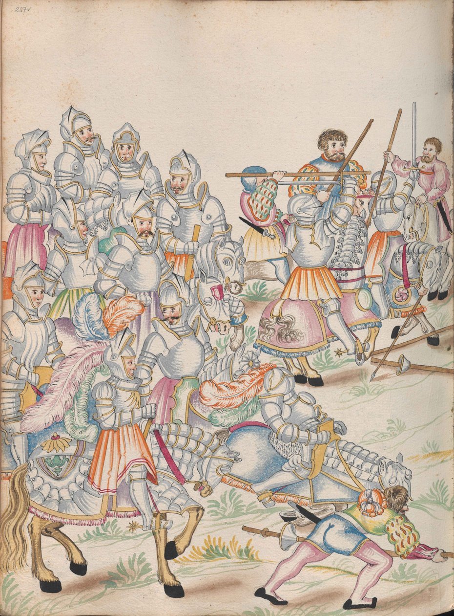 من Schemata varia artis sportsicae et gladiatoriae (مخططات لمختلف الفنون الرياضية والمصارع) بواسطة غير معروف