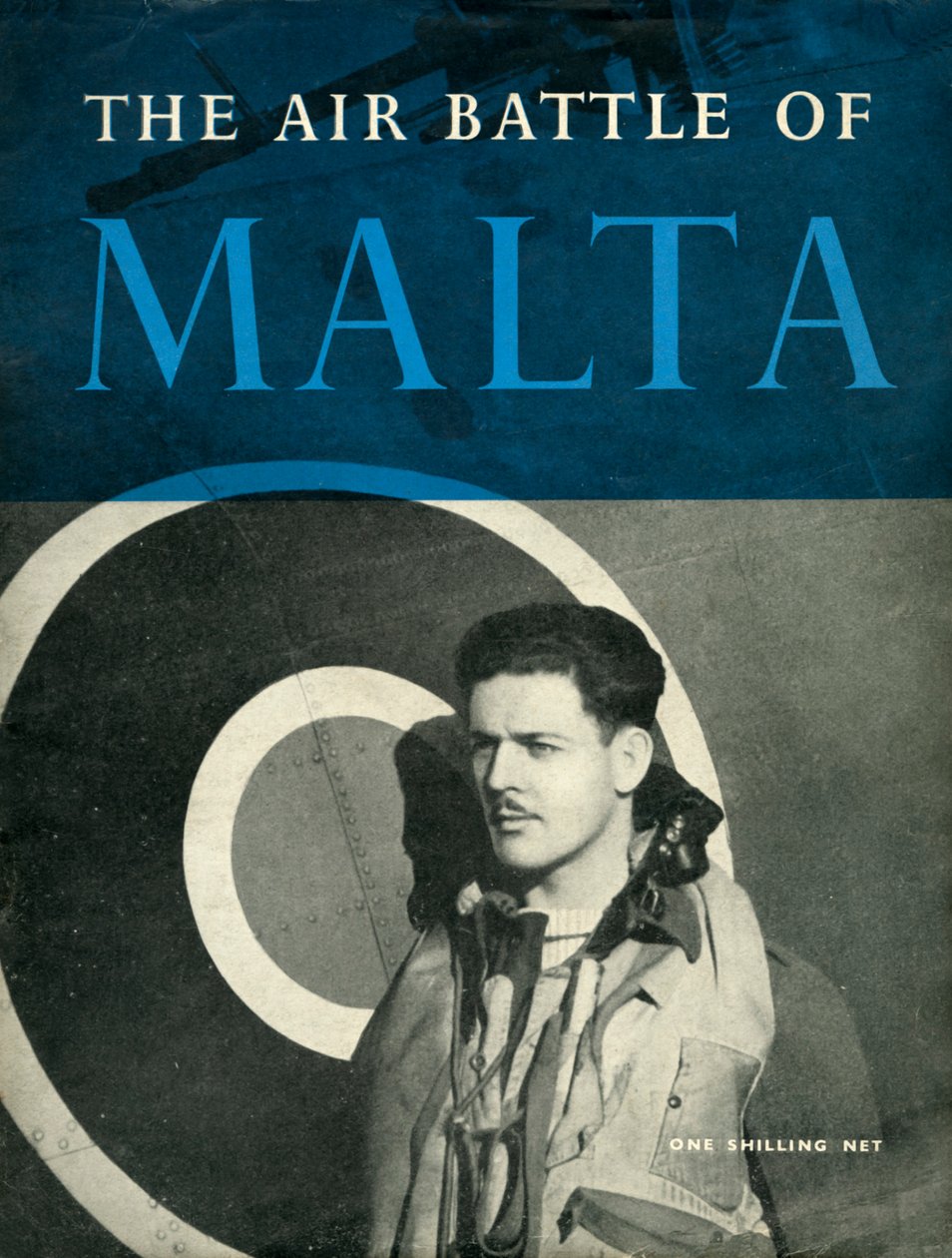 الغلاف الأمامي لمعركة مالطا الجوية ، 1944. بواسطة غير معروف