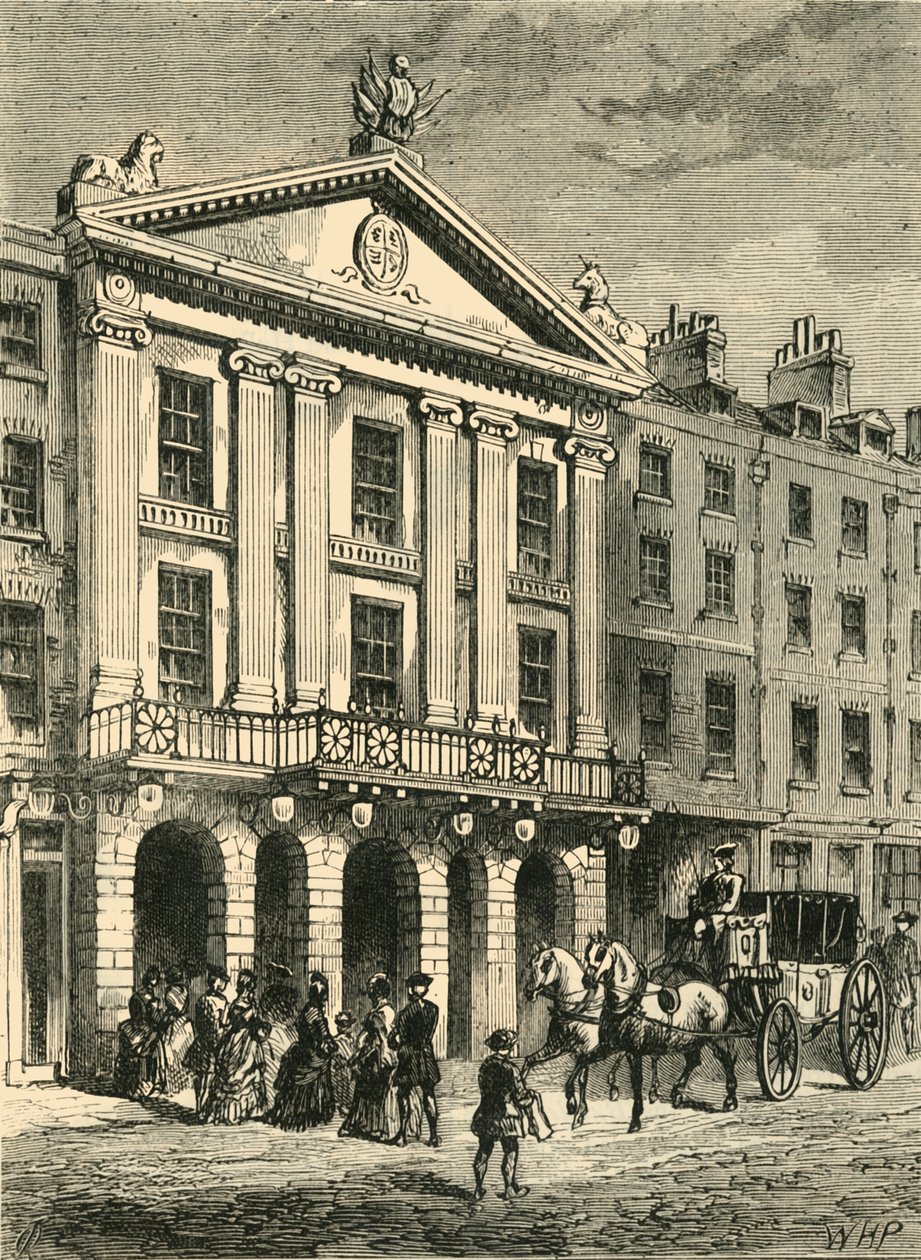 أمام مسرح Old Drury Lane ، 1881. بواسطة غير معروف