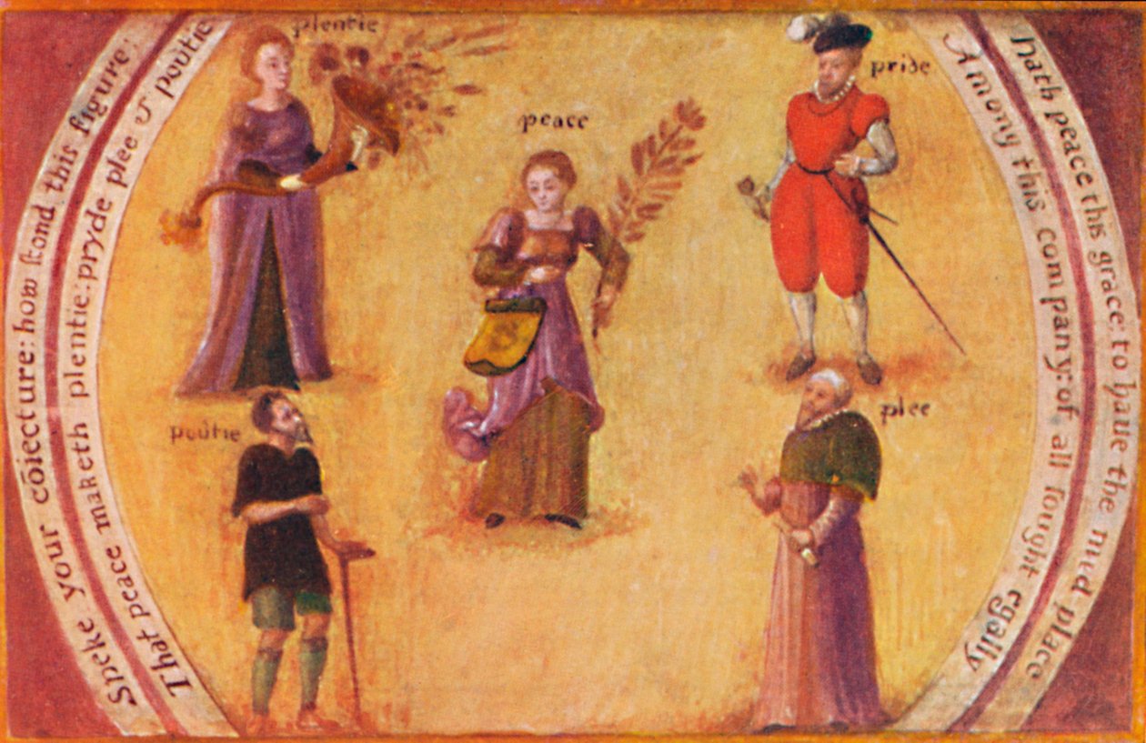 خنادق الفاكهة في العصر اليعقوبي ، c1600 ، 1903 بواسطة غير معروف