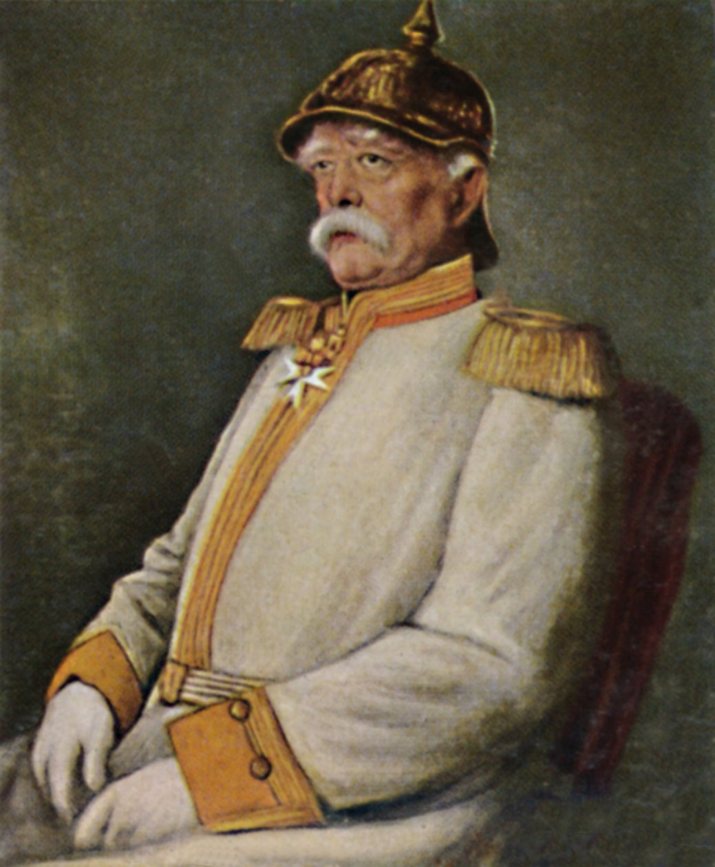 الأمير بسمارك 1815-1898. - لوحة لينباخ 1934. بواسطة غير معروف