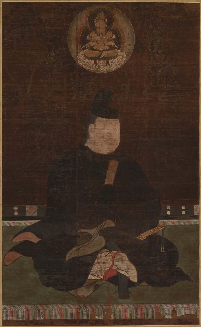 Fujiwara no Muchimaro ، 1200s أو 1300s. بواسطة غير معروف