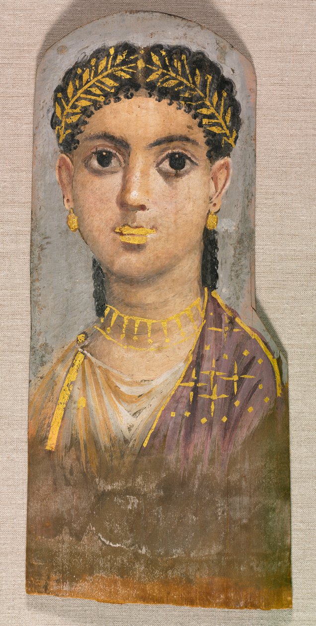صورة جنائزية لفتاة صغيرة ، ج. 25-37 م. بواسطة غير معروف