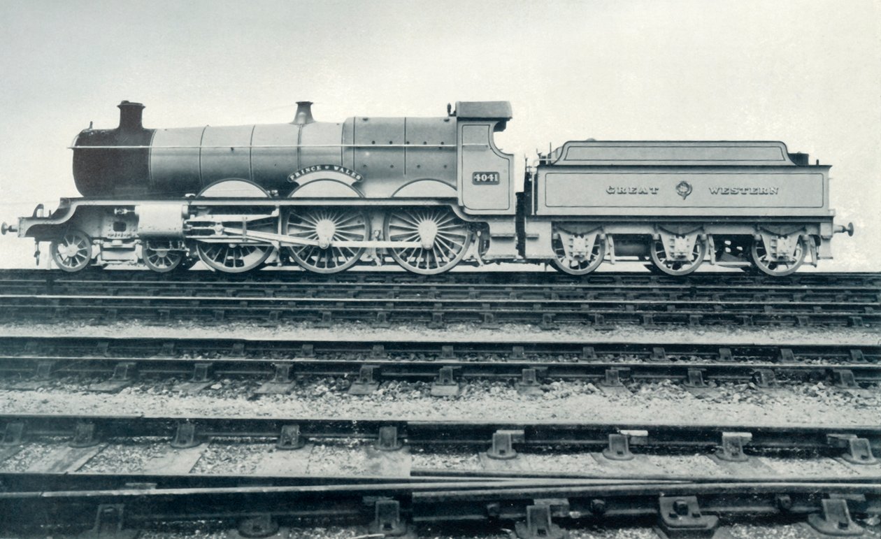 محرك الركاب GWR Express ، 1922. بواسطة غير معروف