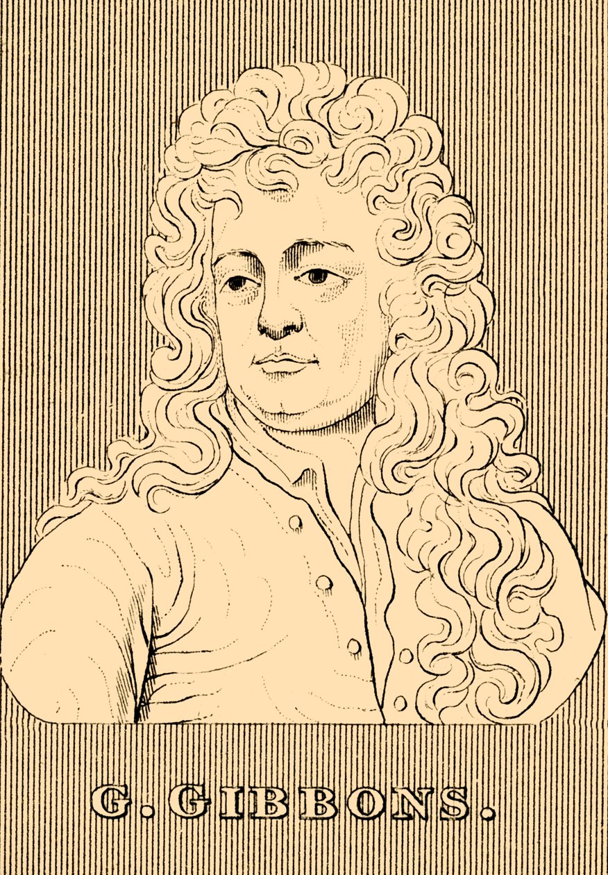 جي جيبونز ، 1648-1721 ، 1830. بواسطة غير معروف
