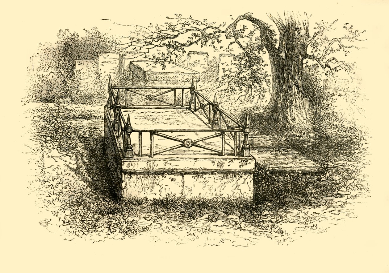 قبر غينزبورو ، 1881. بواسطة غير معروف