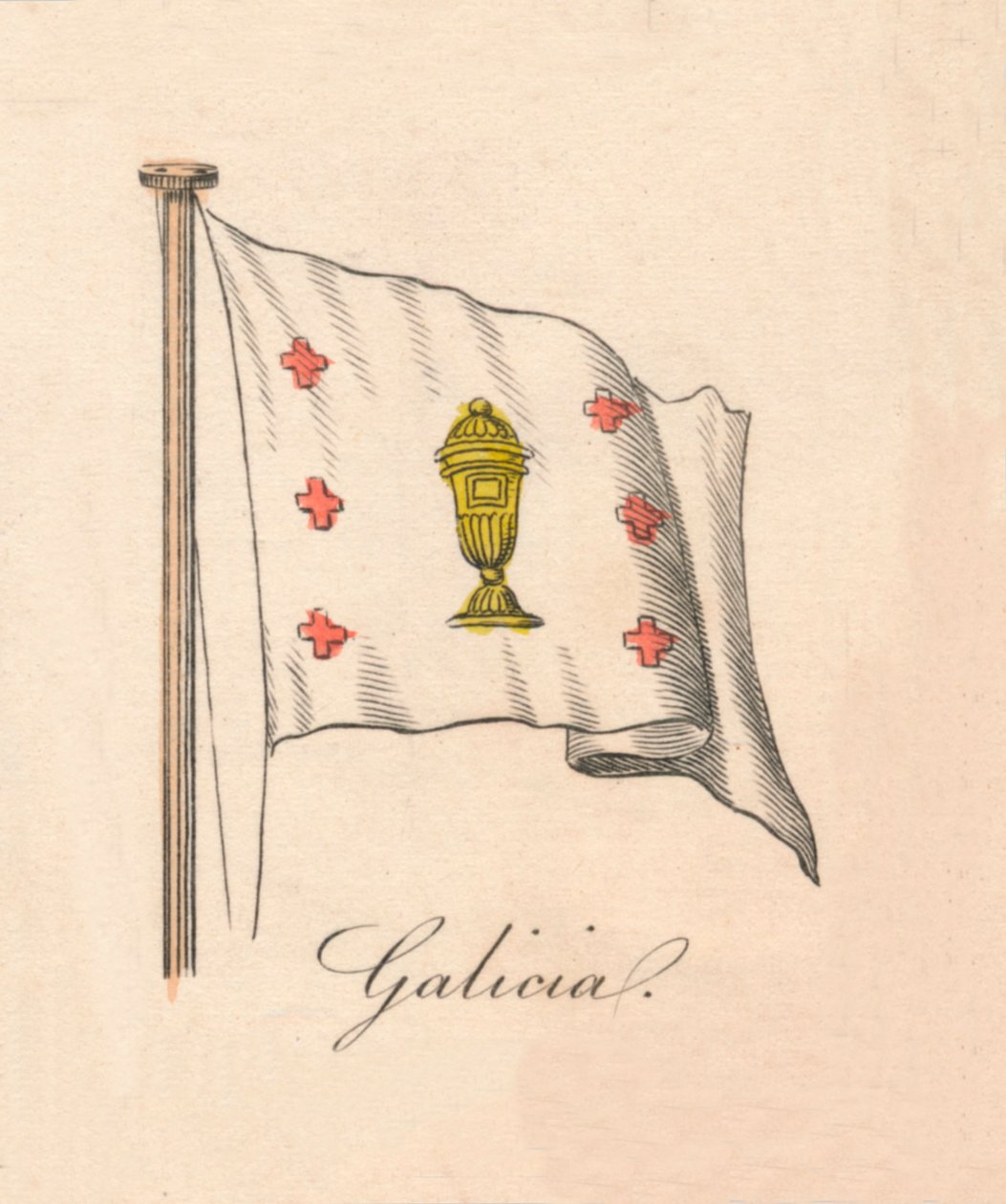 غاليسيا ، 1838 بواسطة غير معروف