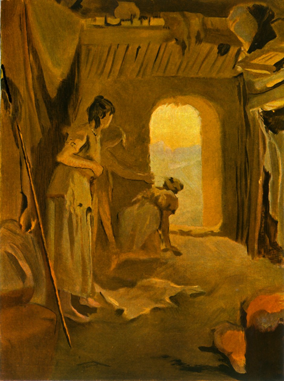 النساء الغاليات في وقت الغزو الروماني ، 1900. بواسطة غير معروف
