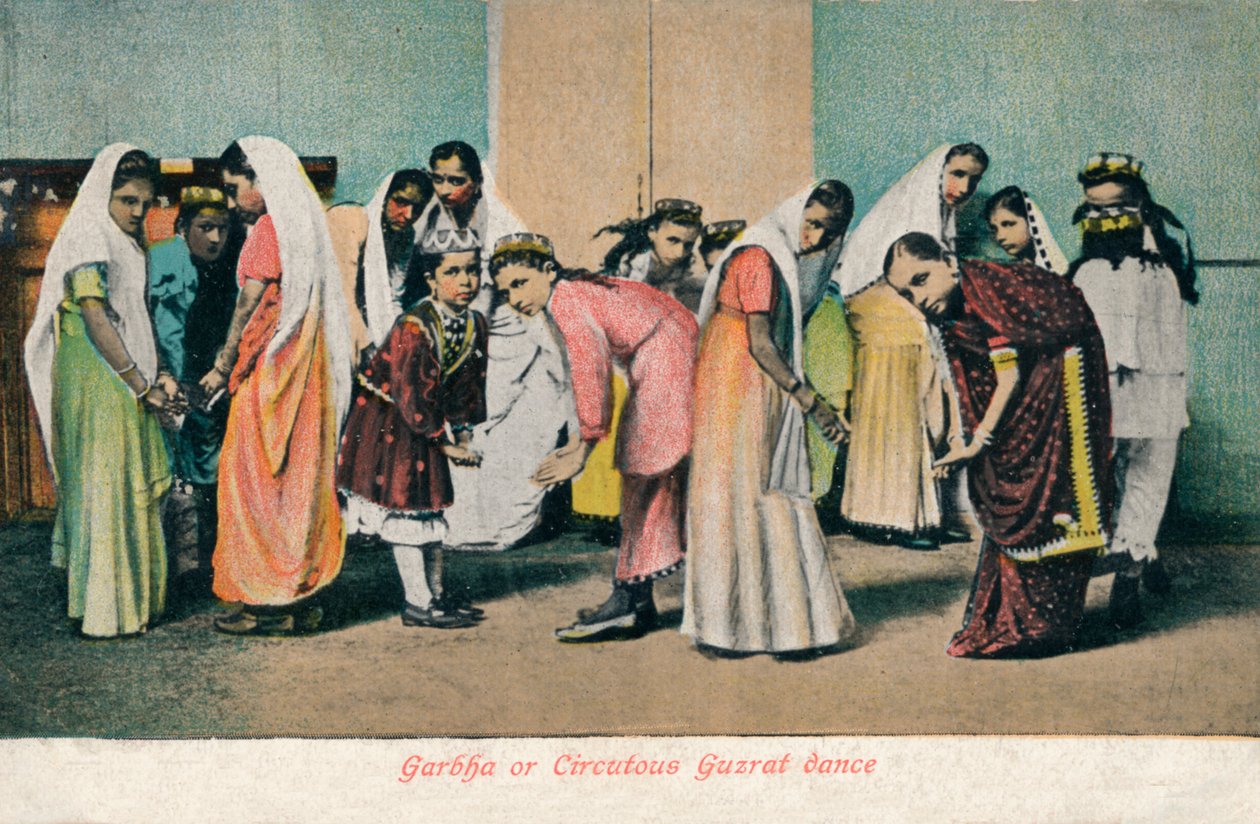 رقصة غاربا أو سيركوز غورزات ، c1910 بواسطة غير معروف