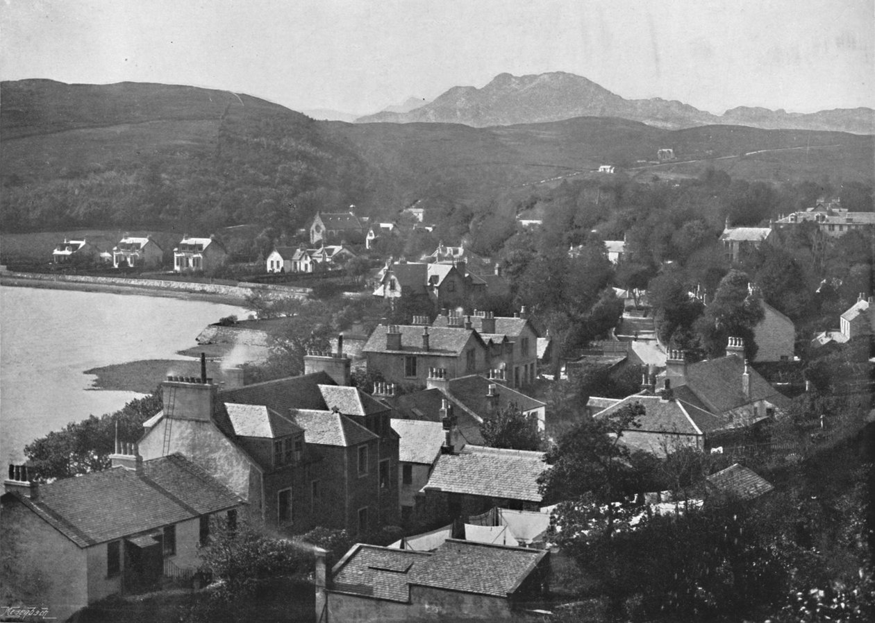 رئيس Gareloch - من التلال ، 1895 بواسطة غير معروف