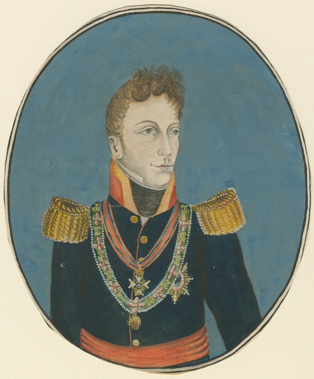 جبهارد ليبرشت فون بلوخر 1742-1819 ، ج. 1800 بواسطة غير معروف