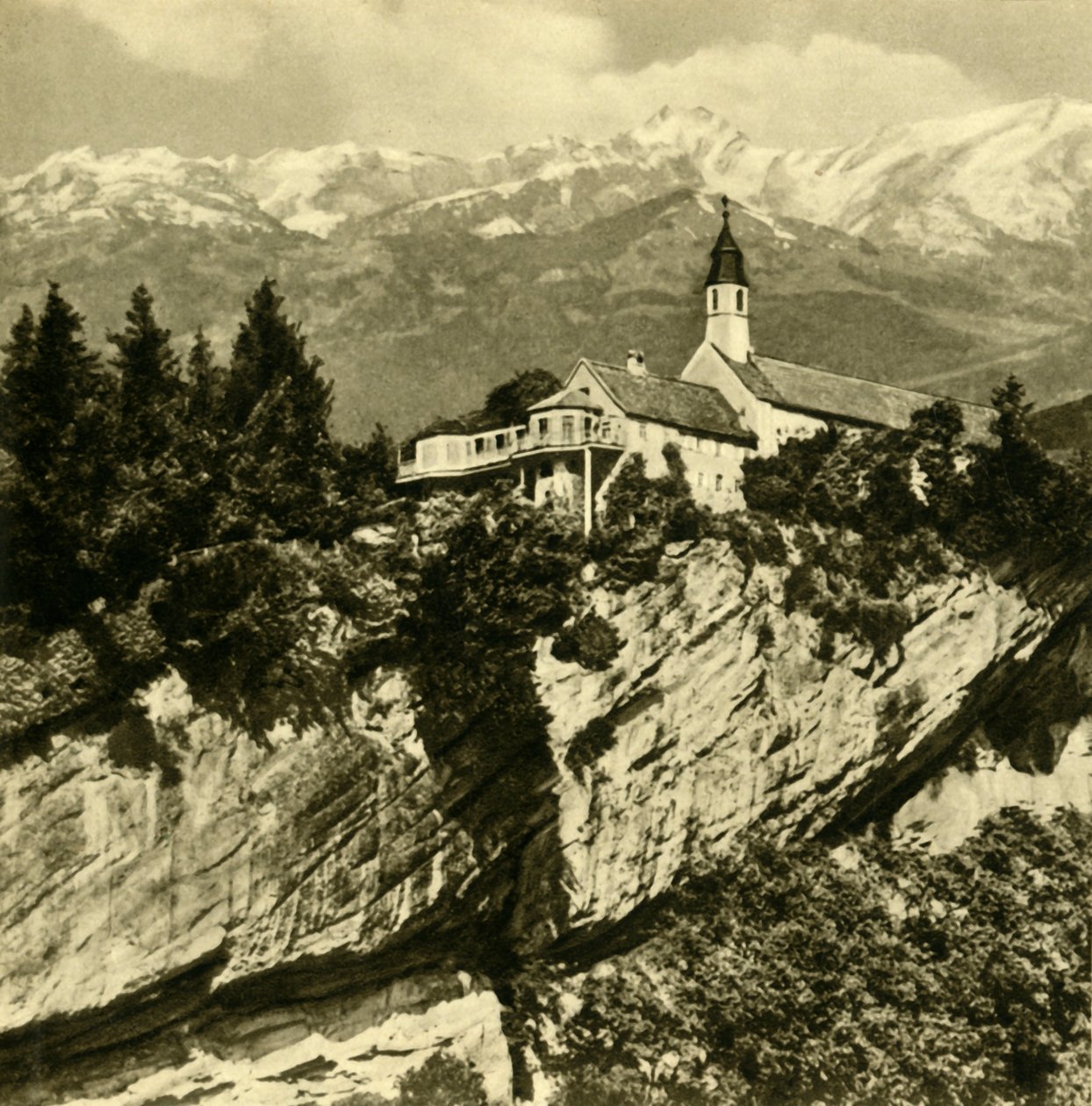 Gebhardsberg ، Bregenz ، النمسا ، c1935. بواسطة غير معروف
