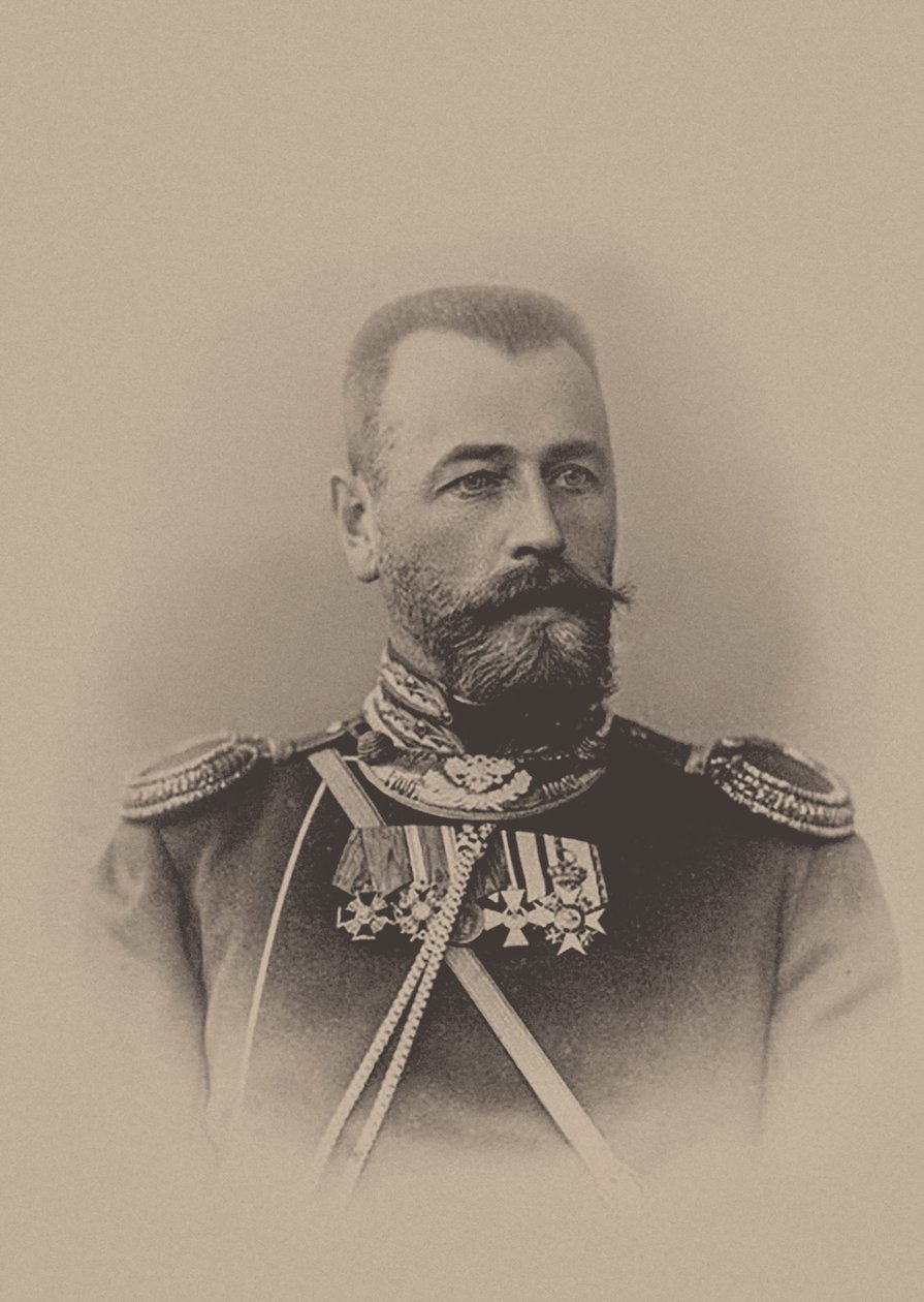 الجنرال الكسندر نيكولايفيتش بوريتسكي 1855-1917. بواسطة غير معروف