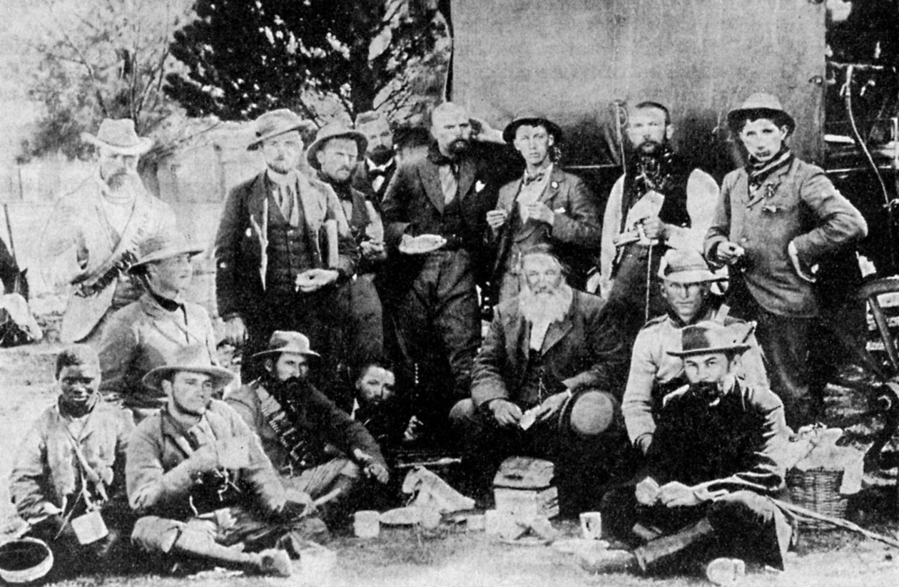 الجنرال بيت جوبير 1831-1900 والموظفون ، أواخر القرن التاسع عشر 1935 بواسطة غير معروف