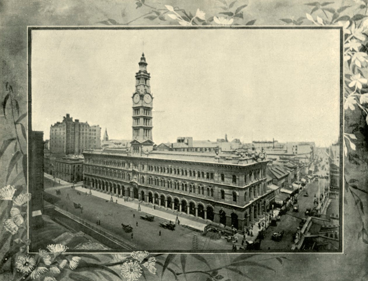مكتب البريد العام ، سيدني ، 1901. بواسطة غير معروف