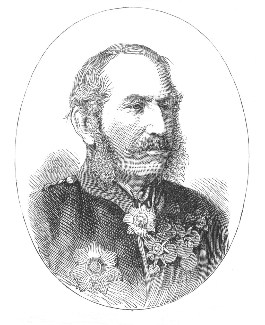 الجنرال السير آرثر كونيينغهام ، KCB ، c1880 بواسطة غير معروف