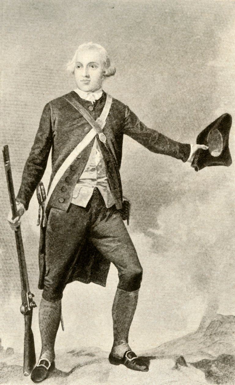 الجنرال وارن ، في ثوب رجل دقيق ، c1760 ، 1937. بواسطة غير معروف