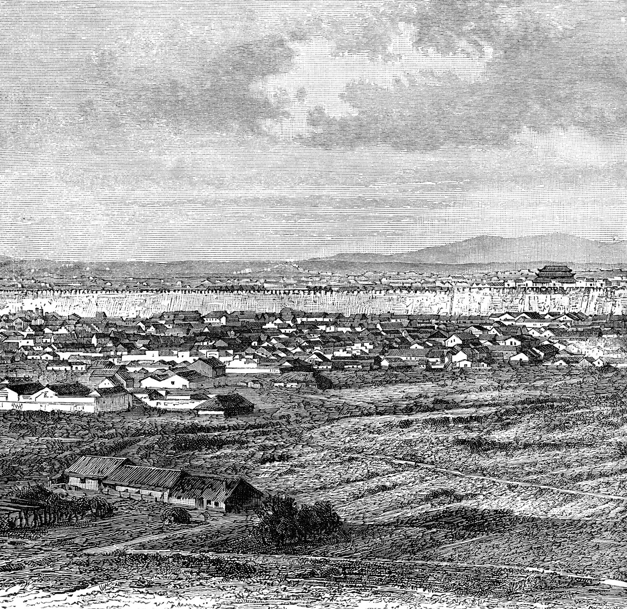 نظرة عامة على نانجينغ ، c1890 بواسطة غير معروف