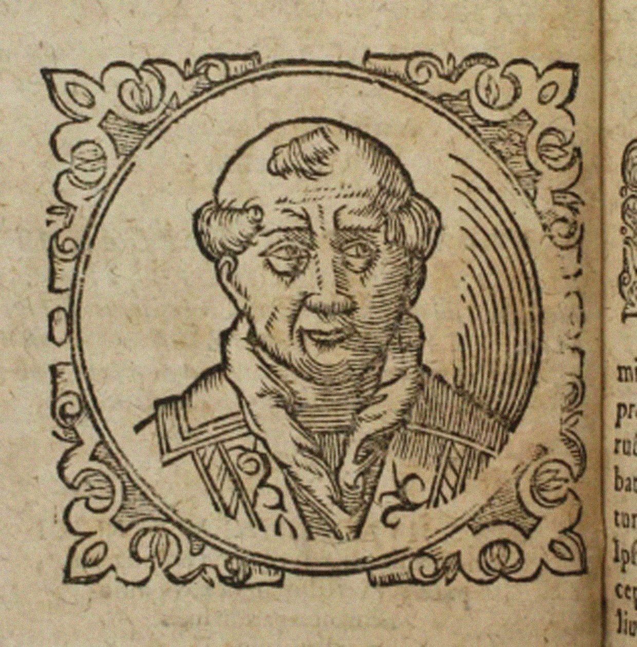 جيفري من مونماوث من: The Prophecy Anglicans ، British Merlin Ambrosius ، 1603 بواسطة غير معروف