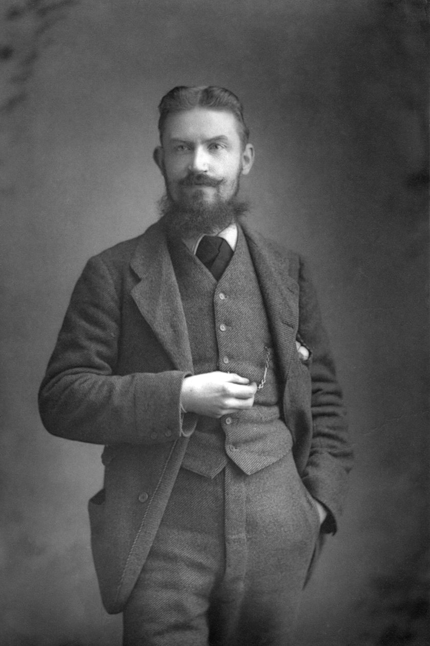 جورج برنارد شو 1856-1950 مسرحي وناقد وفابيان أيرلندي ، 1890-1894 بواسطة غير معروف
