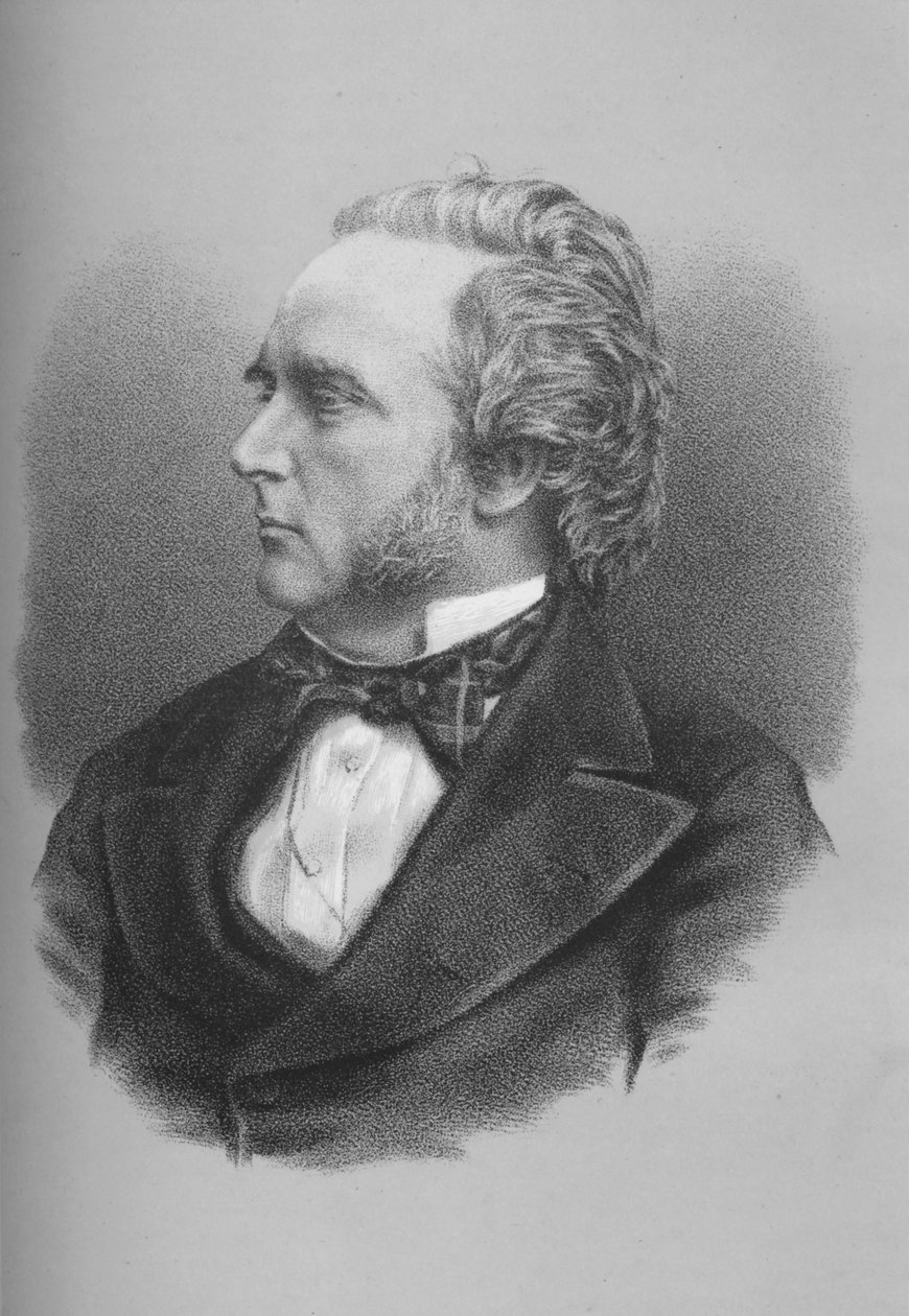 جورج دوجلاس كامبل ، دوق أرغيل الثامن ، سياسي وكاتب اسكتلندي ، c1870s 1883 بواسطة غير معروف