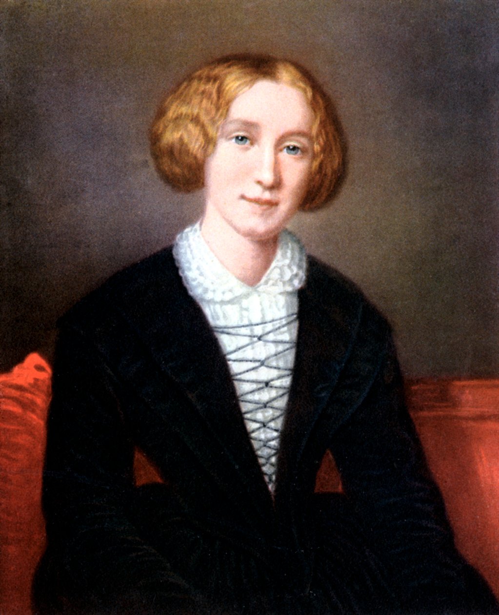 جورج إليوت كامرأة شابة ، c1840 بواسطة غير معروف