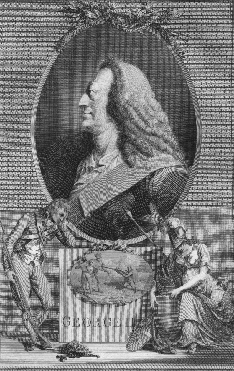 جورج الثاني ، 1790 بواسطة غير معروف