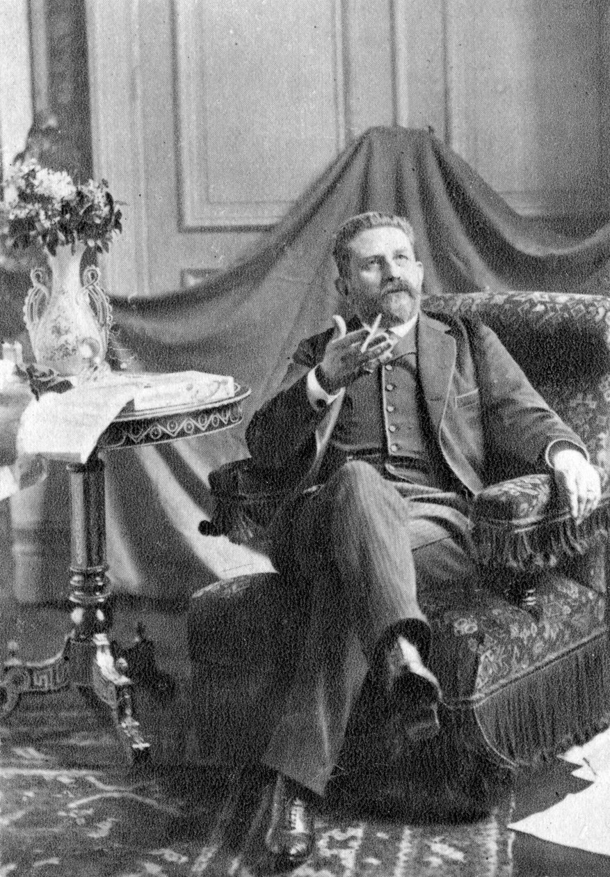جورج بولانجر ، جنرال وسياسي فرنسي ، 1891 بواسطة غير معروف