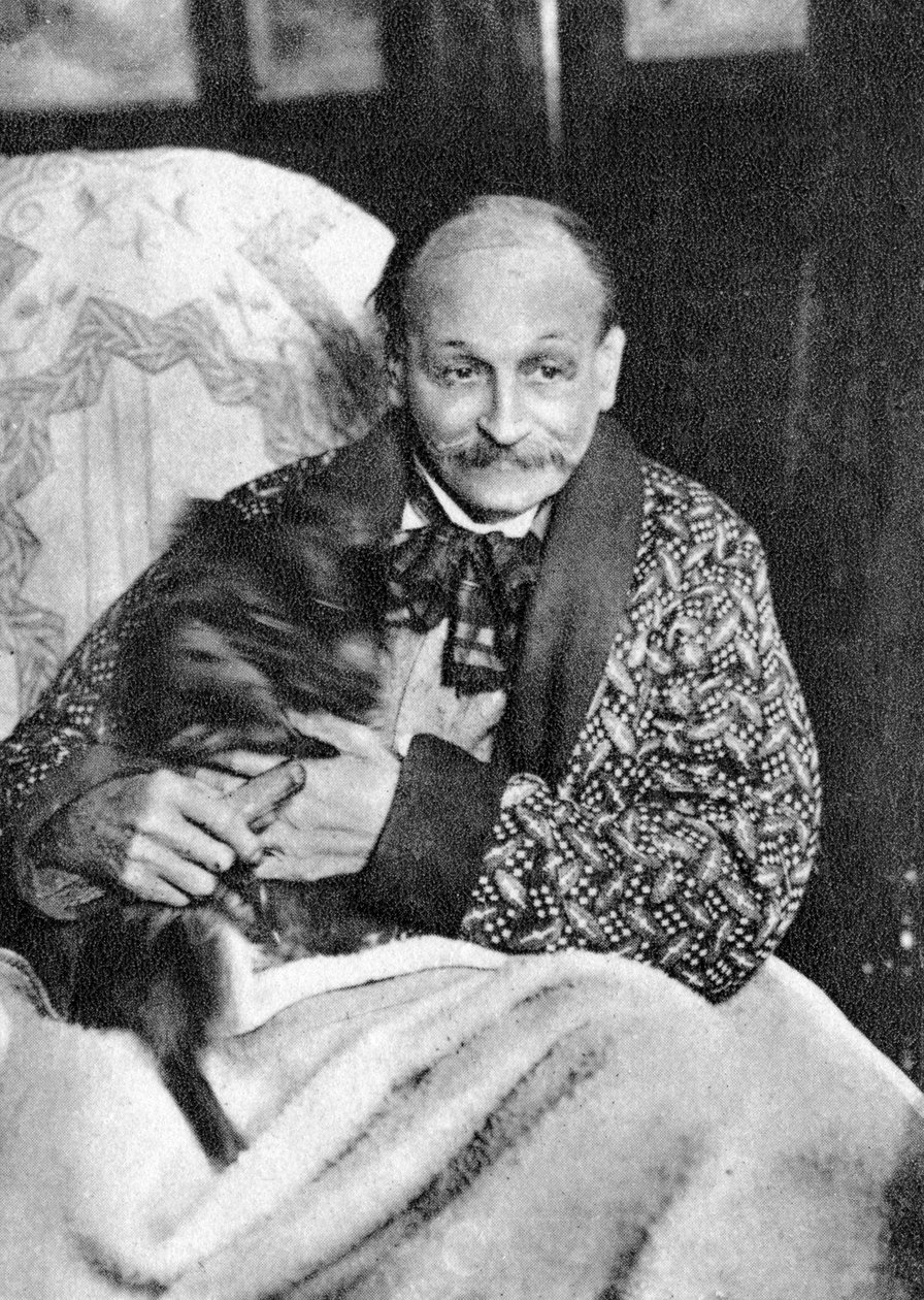 جورج كورتلين ، كاتب مسرحي وروائي فرنسي ، 1900 بواسطة غير معروف