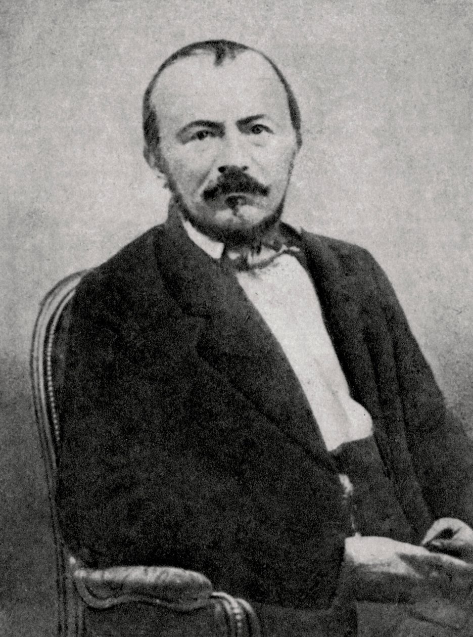 جيرارد دي نيرفال ، شاعر فرنسي ، 1855 بواسطة غير معروف