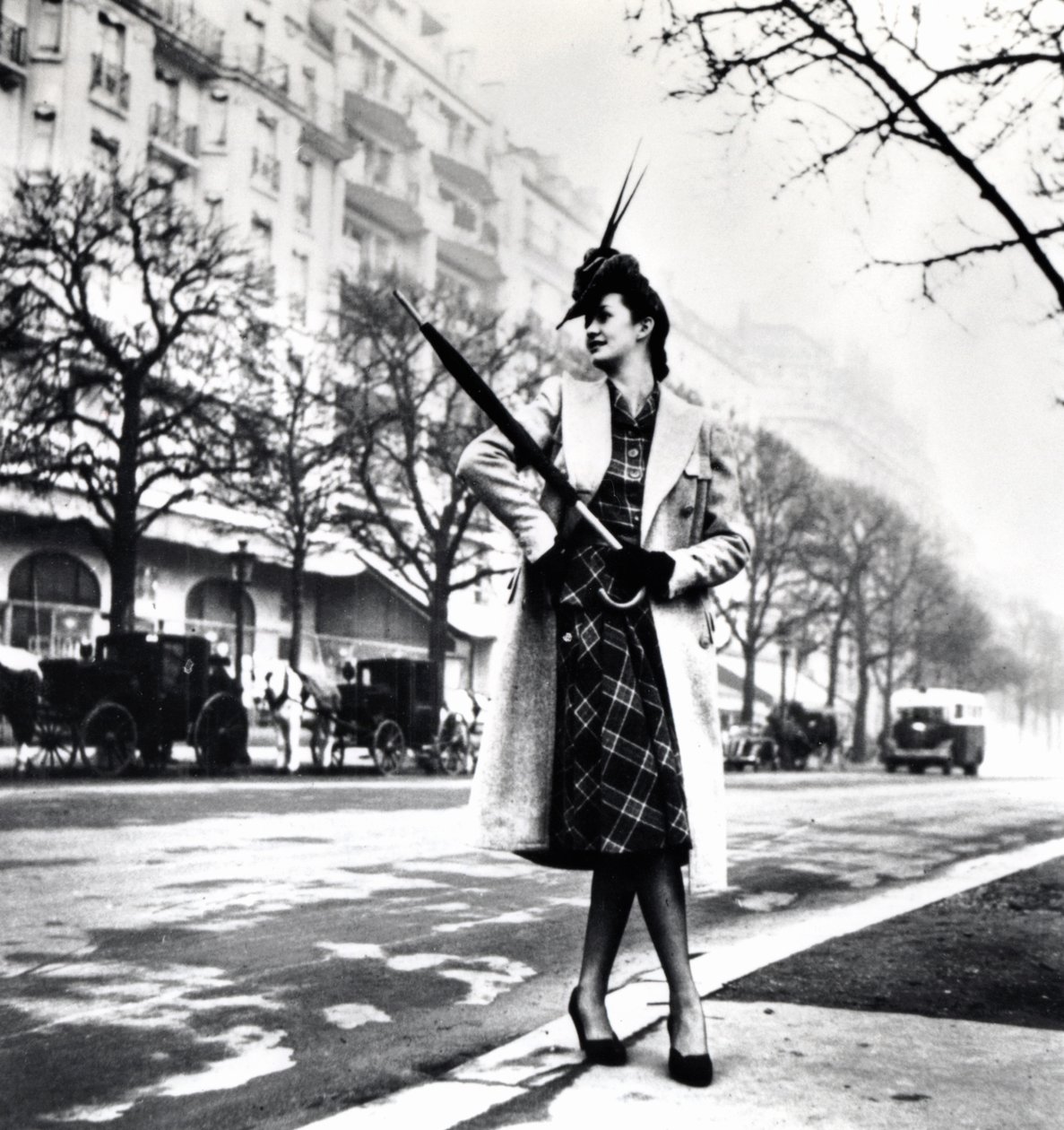Germaine Leconte ، باريس ، فبراير 1942 بواسطة غير معروف