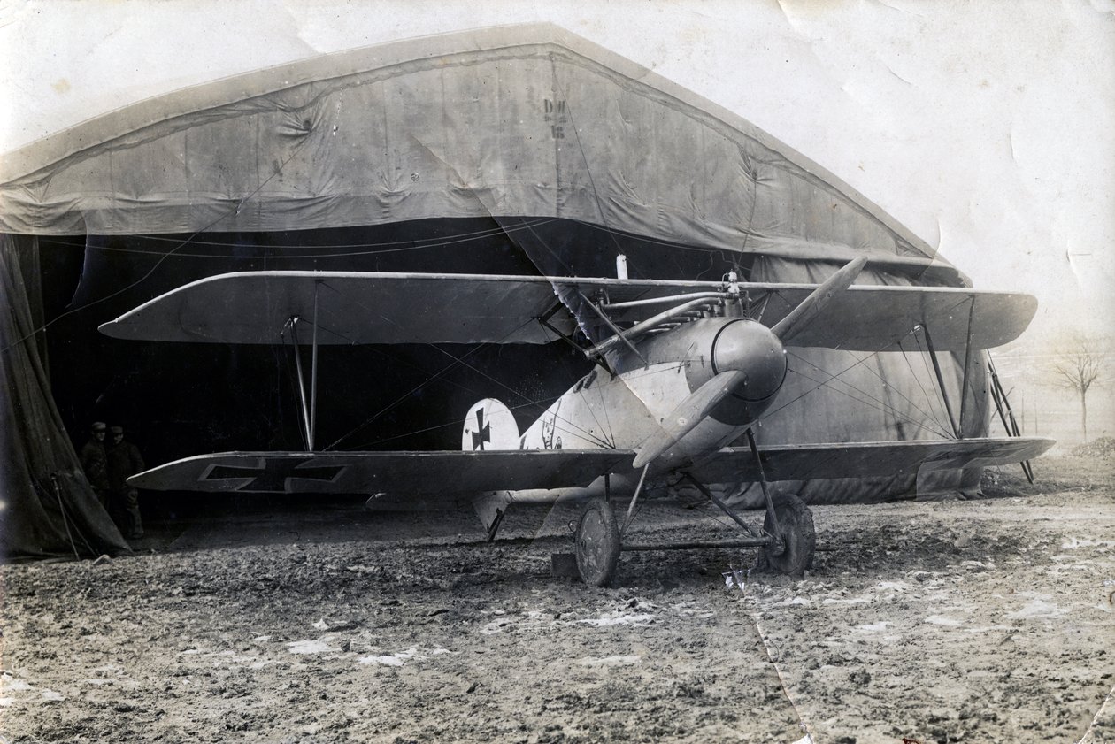 جيرمان الباتروس DV ، سويلي ، فرنسا ، 2 يناير 1918 بواسطة غير معروف