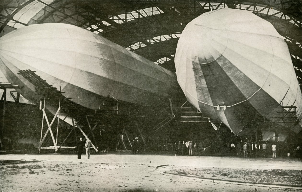 Dreadnoughts الألمانية للطيران ، 1919. بواسطة غير معروف