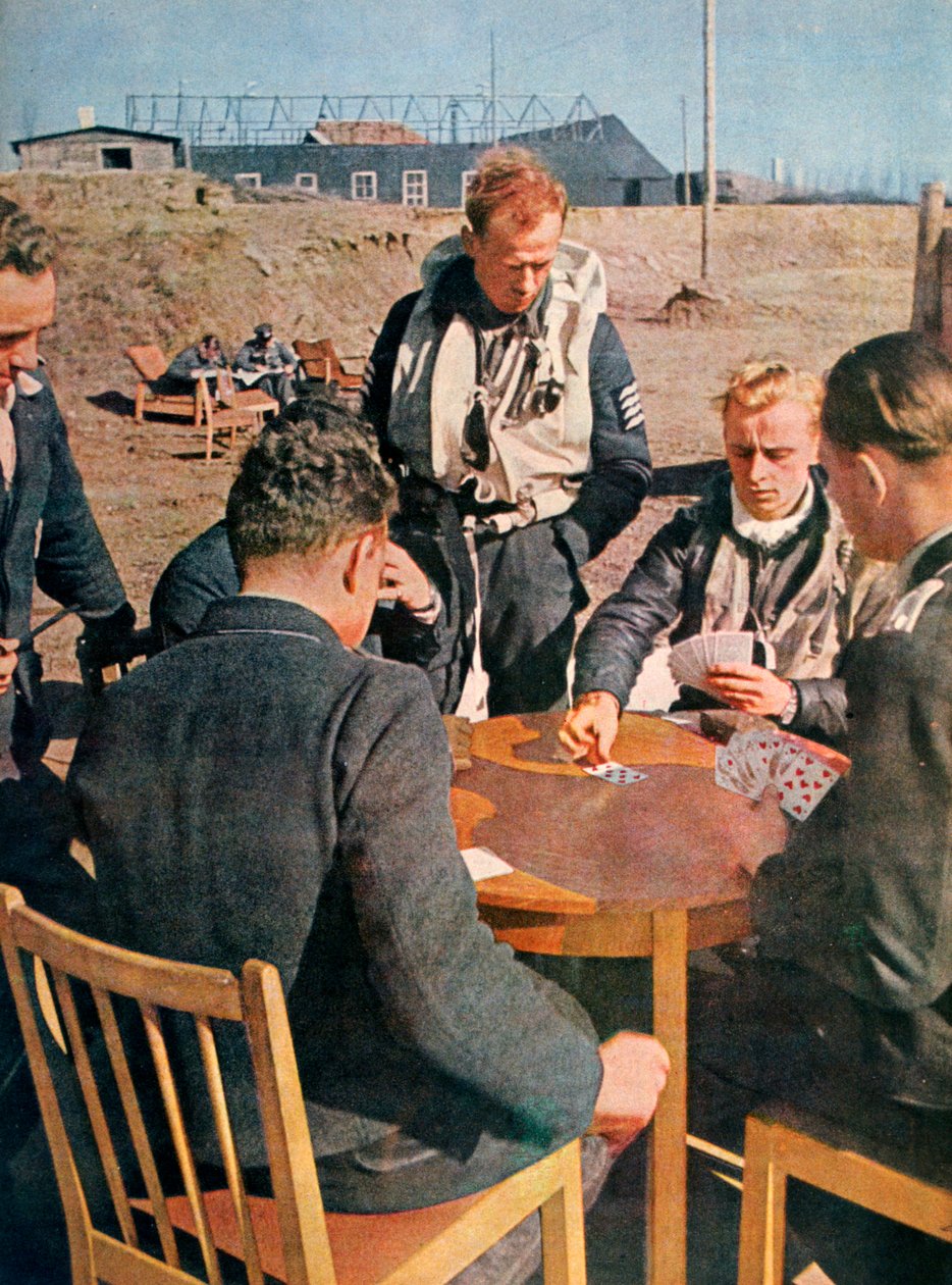 طيارون ألمان خارج الخدمة ، فرنسا ، 1943 بواسطة غير معروف