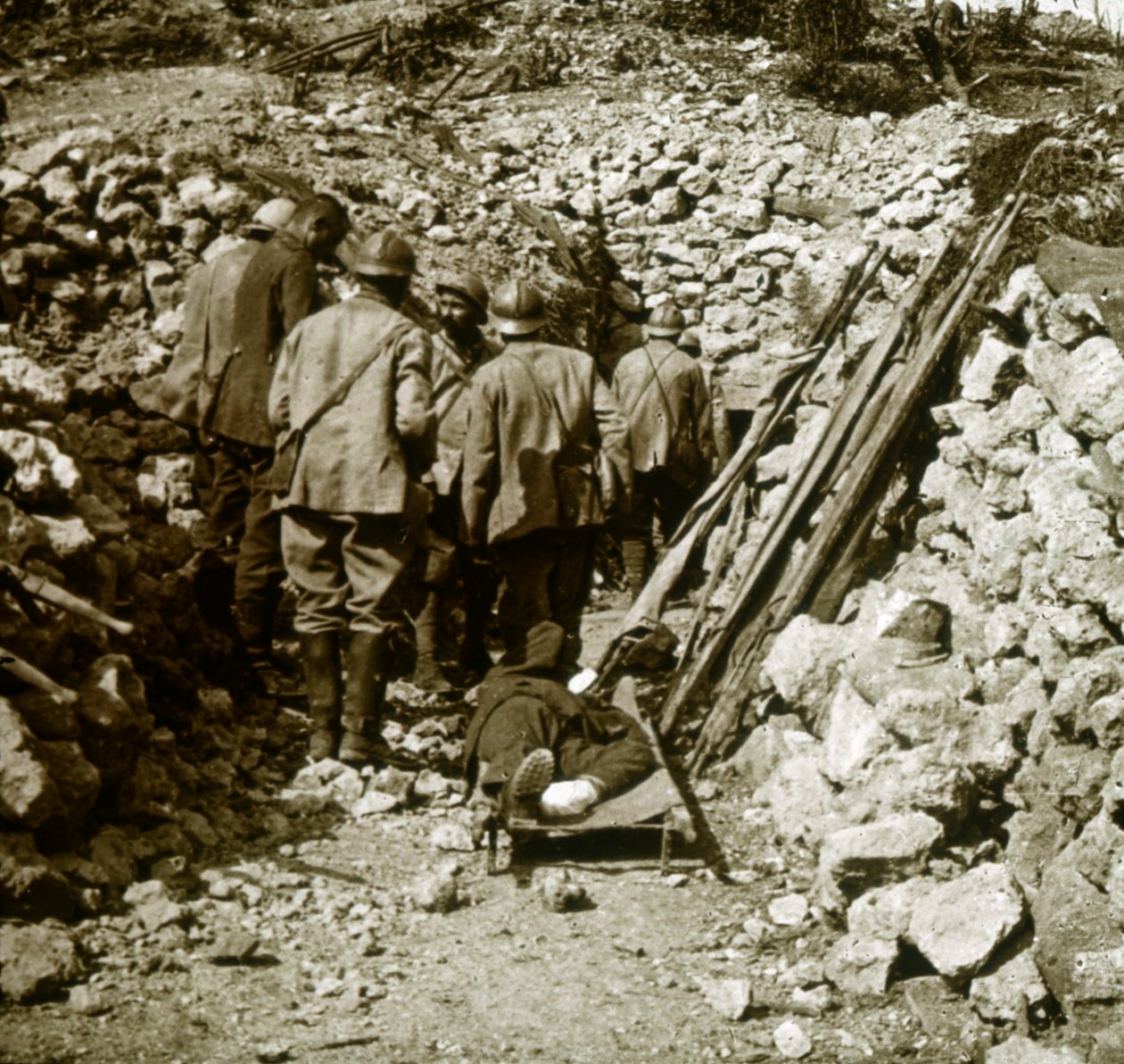 الجرحى الألمان ، c1914-c1918 بواسطة غير معروف