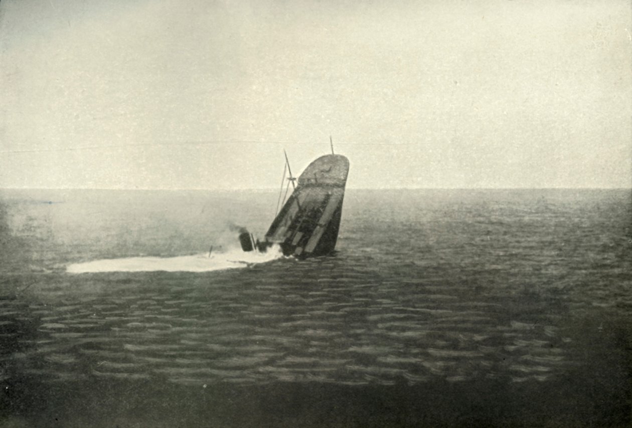 سياسة الغواصات الألمانية ، 1919. بواسطة غير معروف