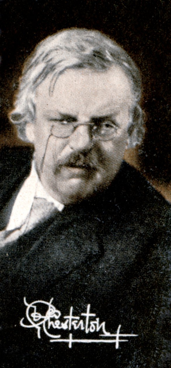 جيلبرت كيث تشيسترتون 1874-1936 ، 1935 بواسطة غير معروف