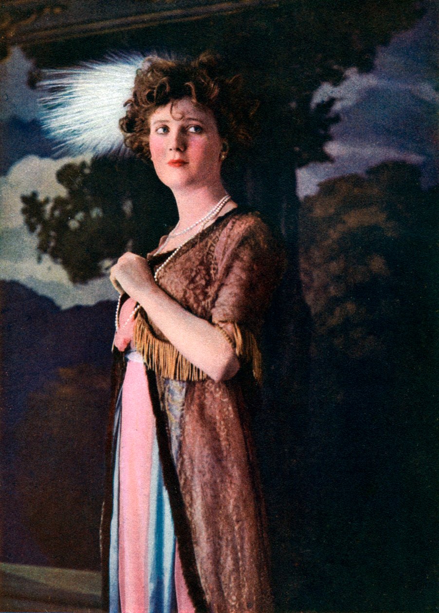 جينا باليرمي ، ممثلة وراقصة ، 1911-1912 بواسطة غير معروف