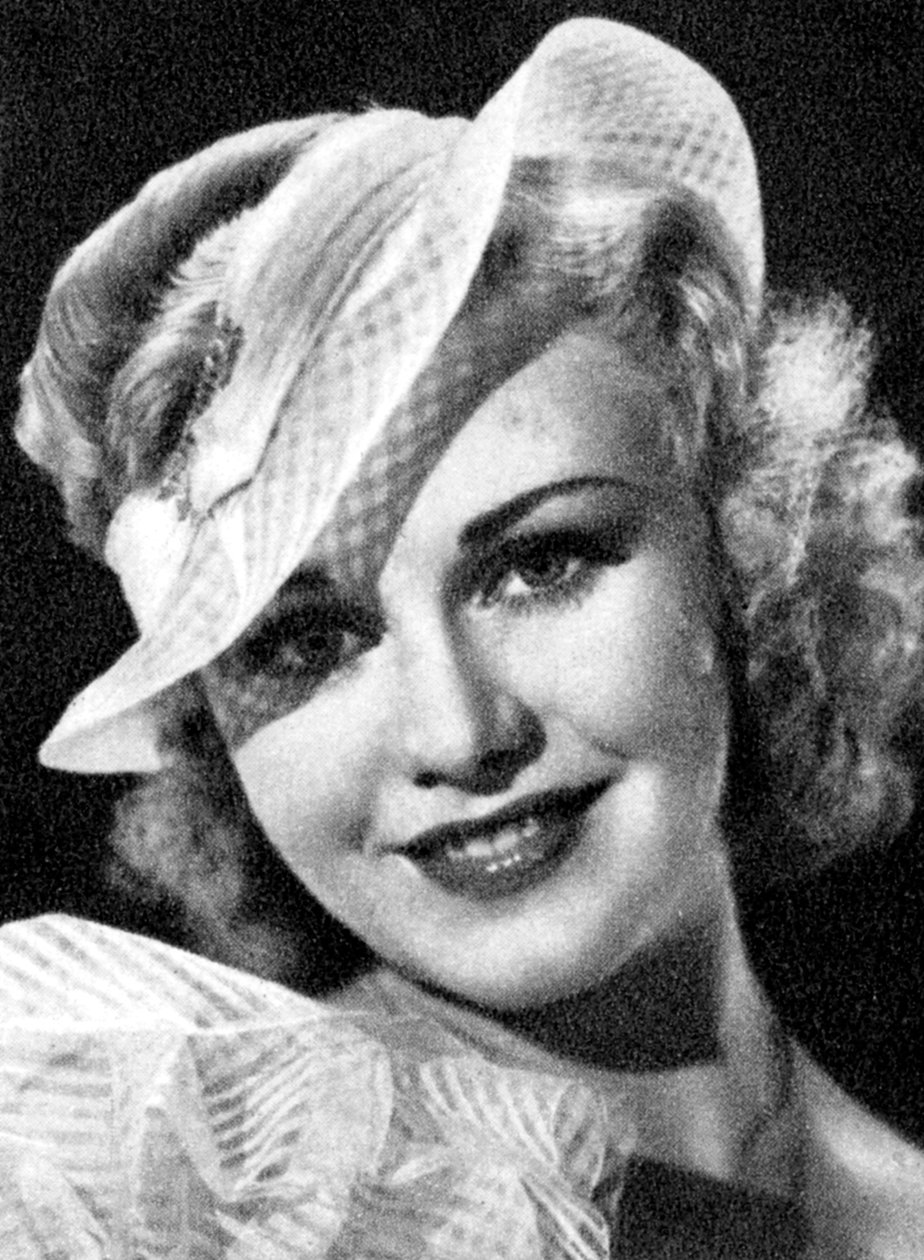 جينجر روجرز ، ممثلة أمريكية ، 1934-1935 بواسطة غير معروف