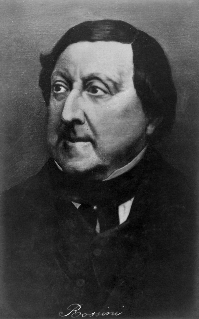 Gioachino Rossini 1792-1868 ، ملحن إيطالي ، القرن العشرين بواسطة غير معروف
