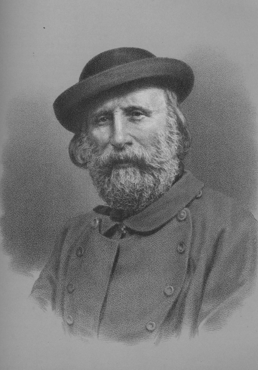 جوزيبي غاريبالدي ، جندي إيطالي وسياسي ، 1860s 1936 بواسطة غير معروف