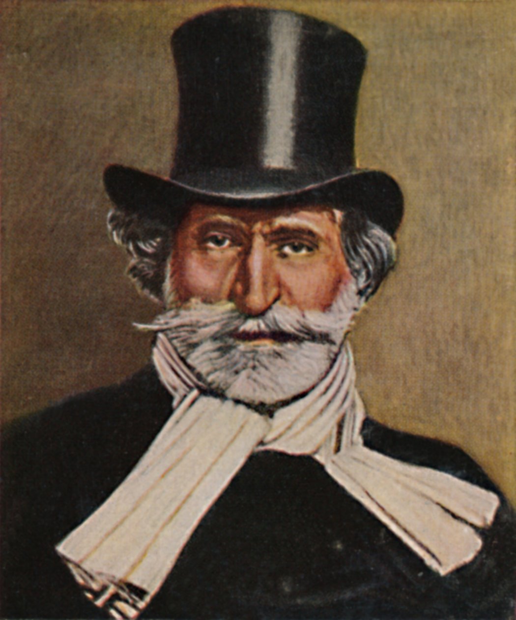 جوزيبي فيردي 1813-1901. - لوحة ميشيل 1934. بواسطة غير معروف