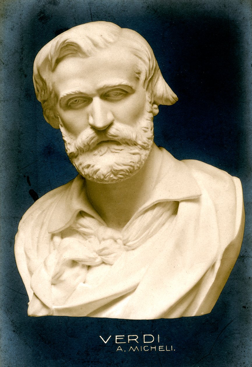 جوزيبي فيردي 1813-1901 ، ملحن إيطالي ، 1909 بواسطة غير معروف
