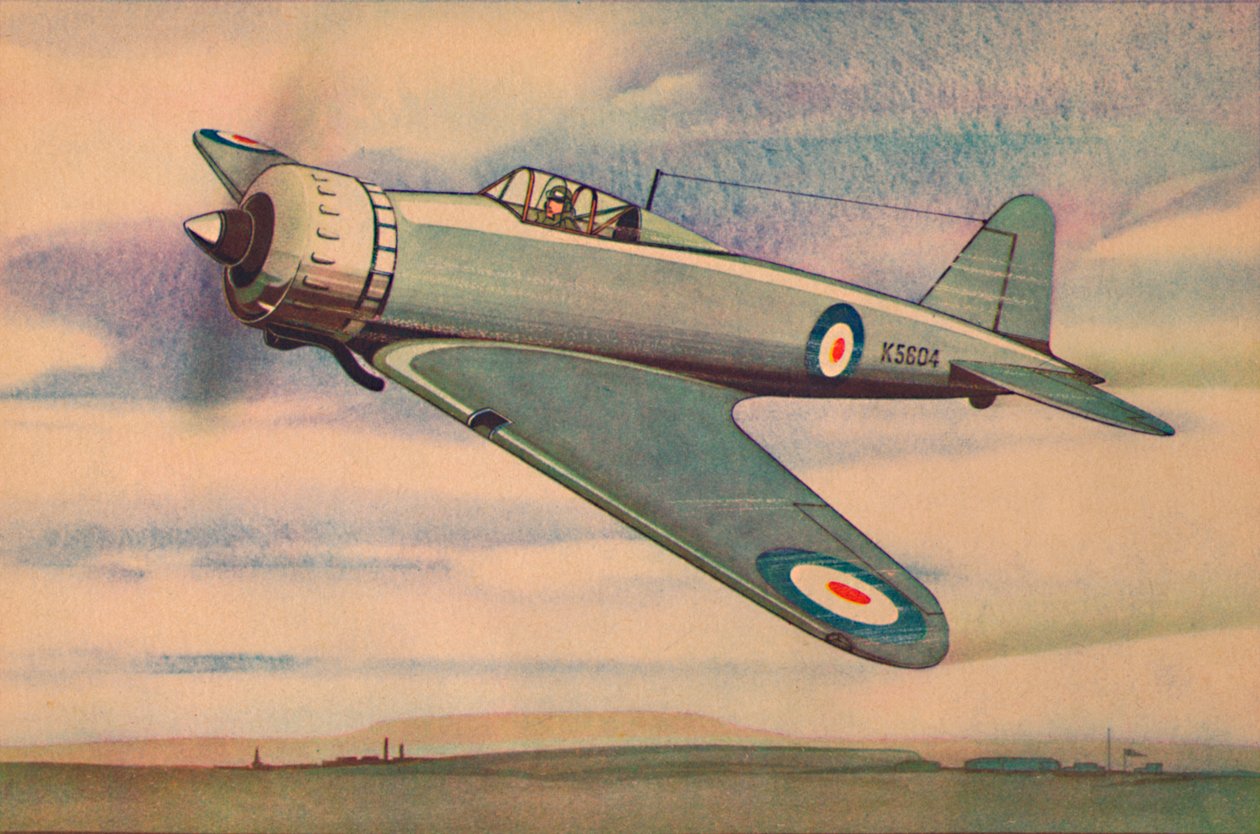 Gloster F.534 - طائرة مقاتلة ، أحادية السطح ، c1944. بواسطة غير معروف