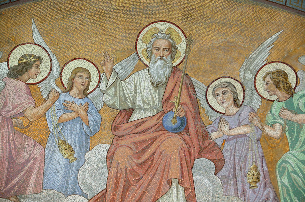 GodBasilica of Our Lady of the Rosary ، لورد ، فرنسا بواسطة غير معروف